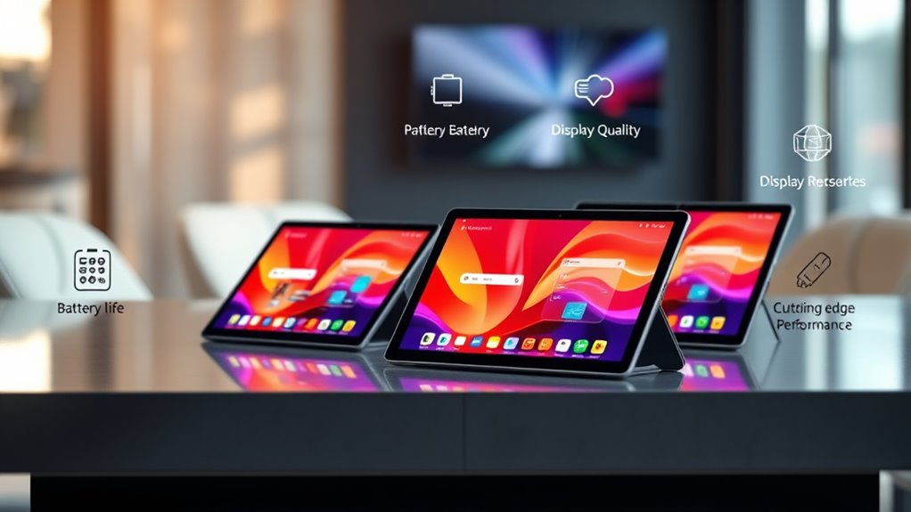 tablet features for optimal use