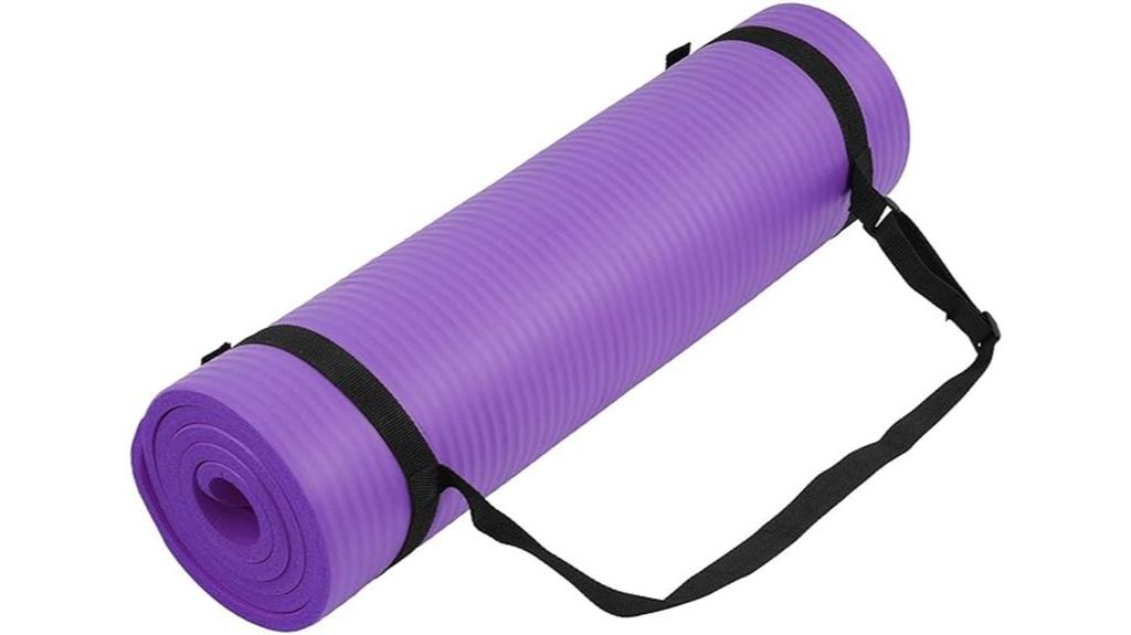 thick high density yoga mat
