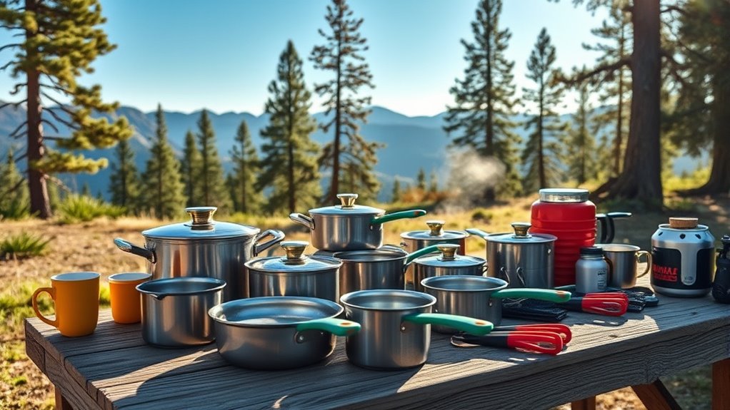 top camping cookware sets