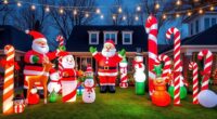 top giant holiday inflatable displays
