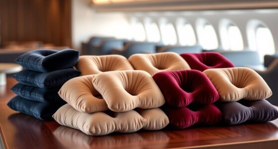 top luxury travel neck pillows