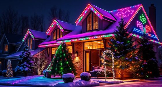 top matter compatible holiday lighting