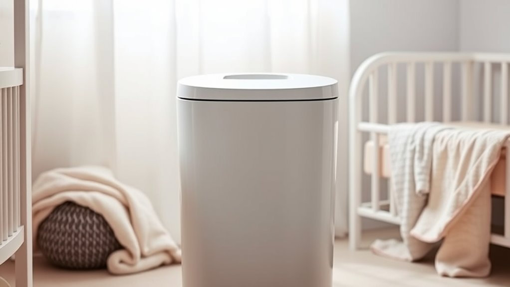 top odor controlling diaper pails