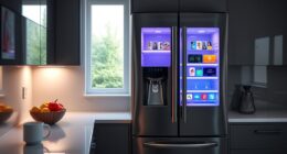 top smart fridge touchscreens