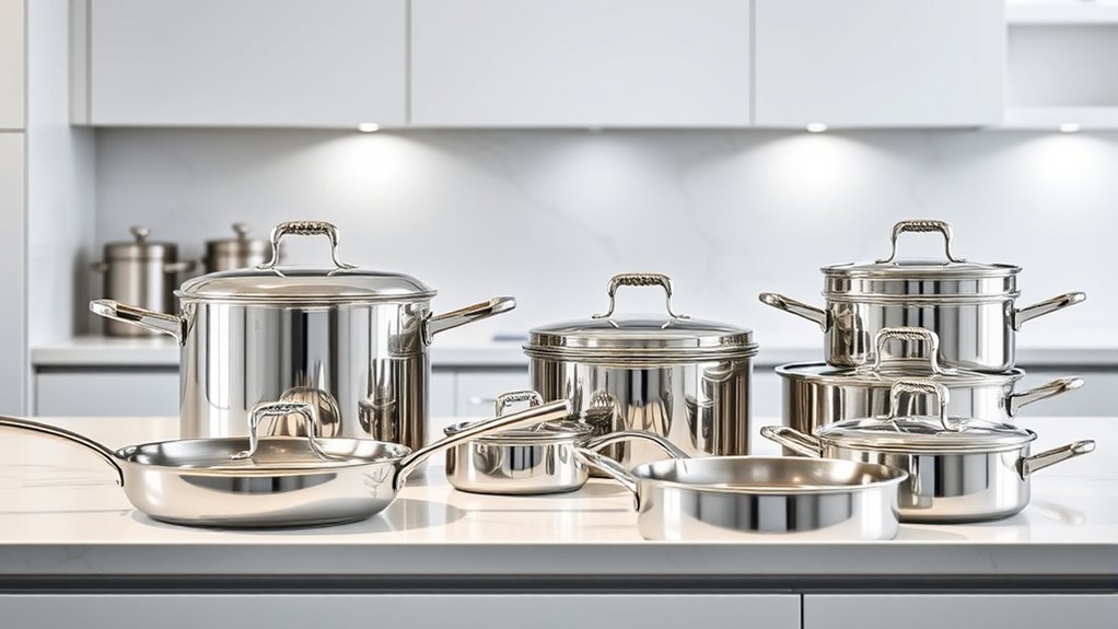 top stainless steel cookware sets