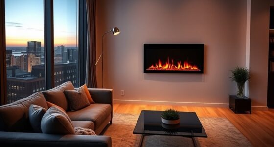 top ventless electric fireplaces