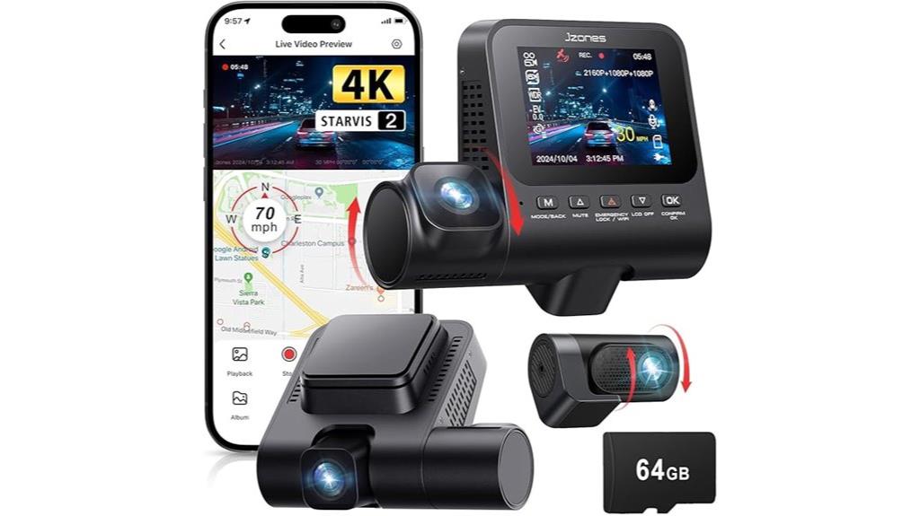 triple hd car camera