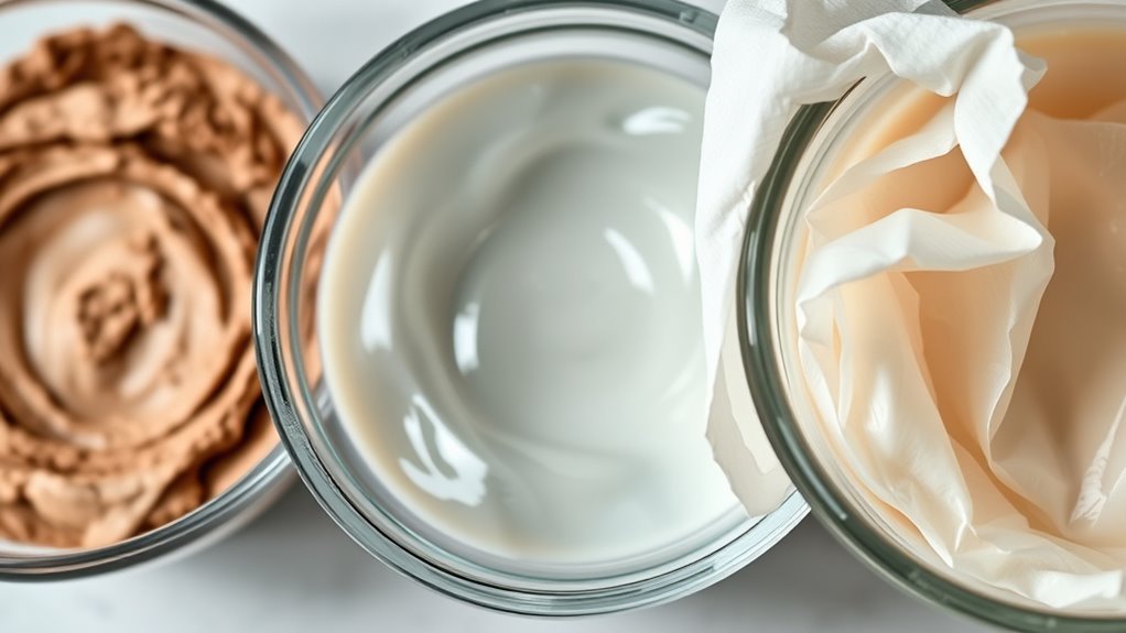 types of facial masks