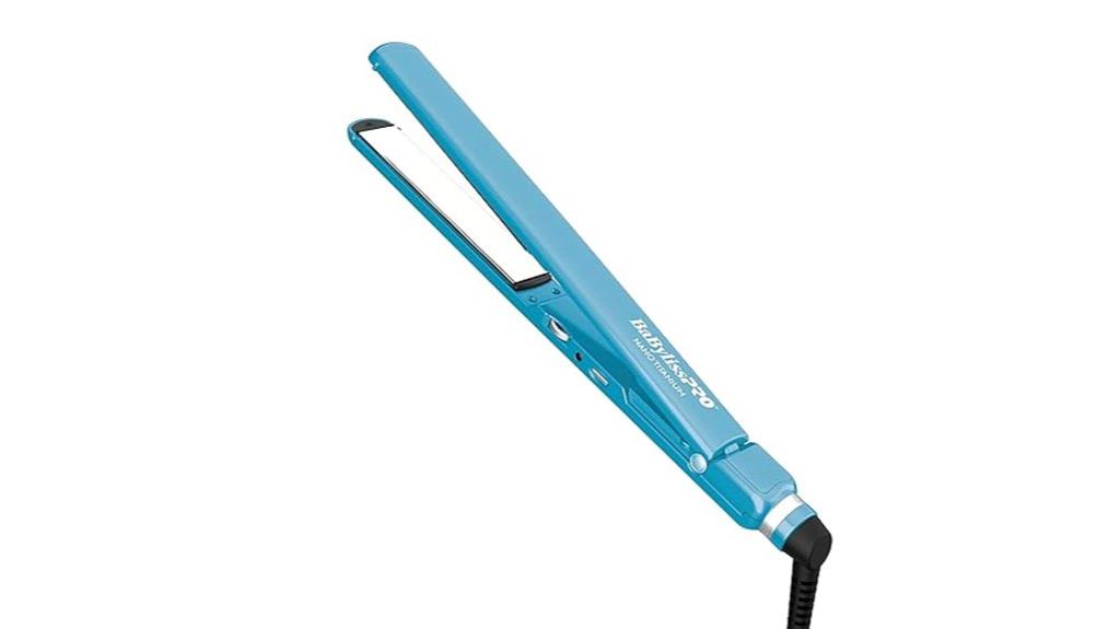 ultra thin titanium flat iron