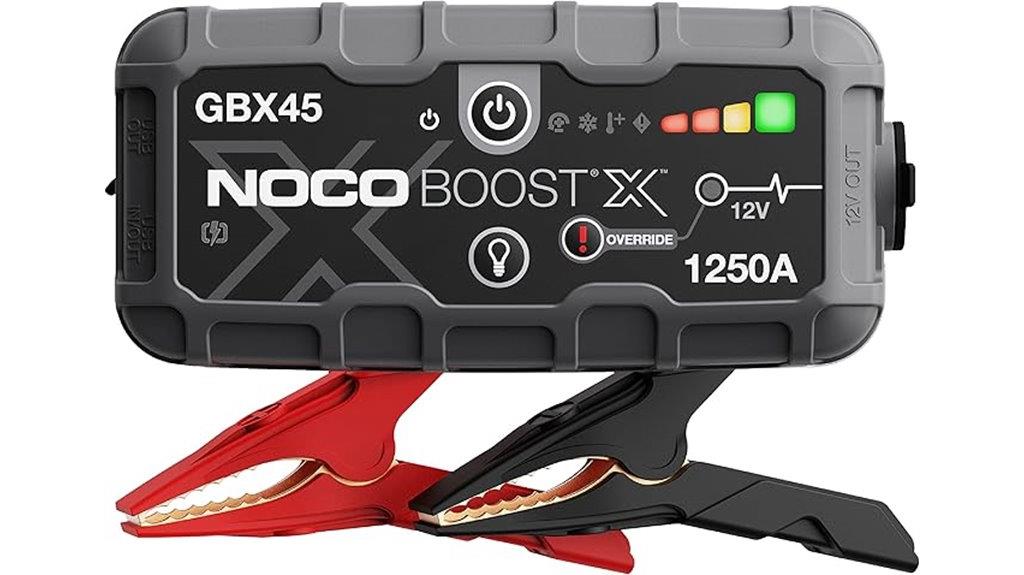 ultrasafe 1250 amp jump starter