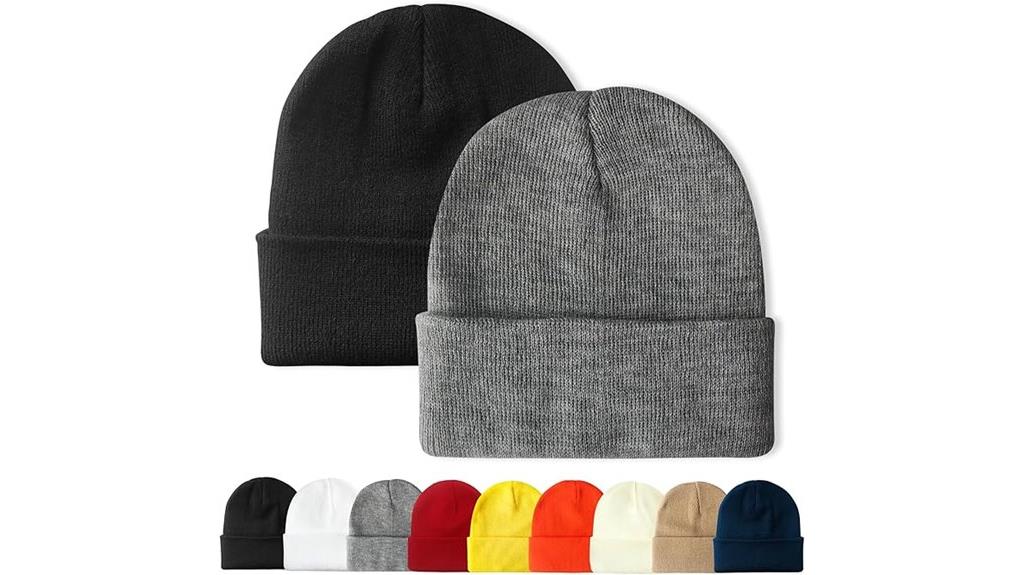 unisex knit winter beanie