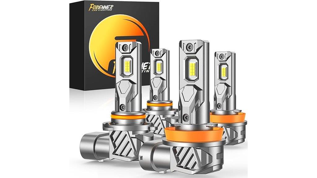 upgraded h11 h9 h8 bulbs