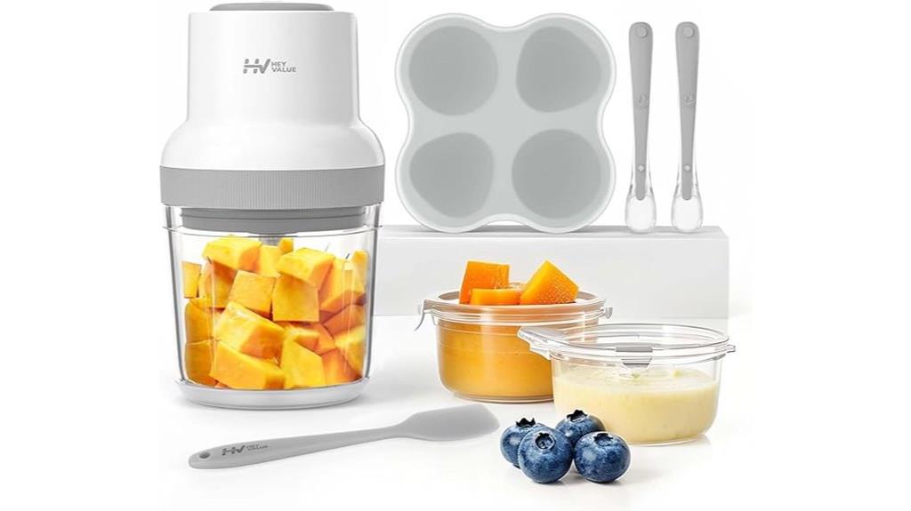 versatile 13 in 1 baby food processor