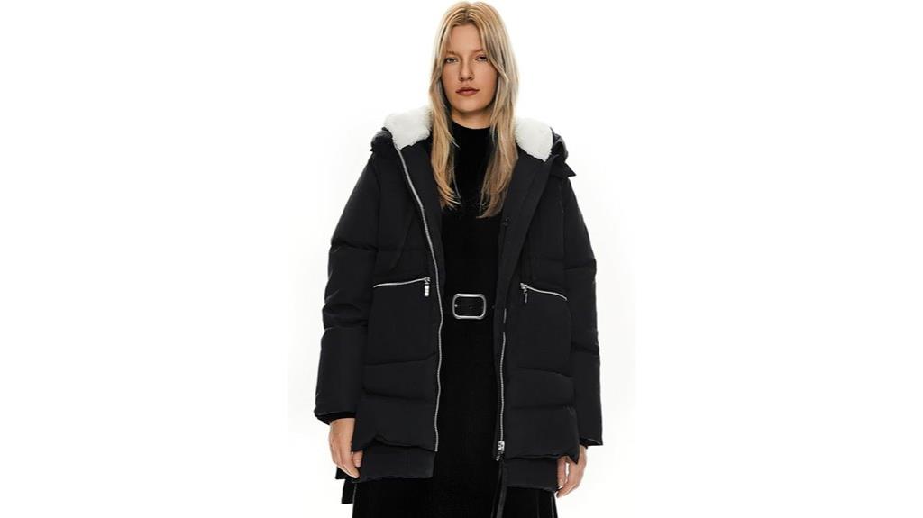 warm women s down coat
