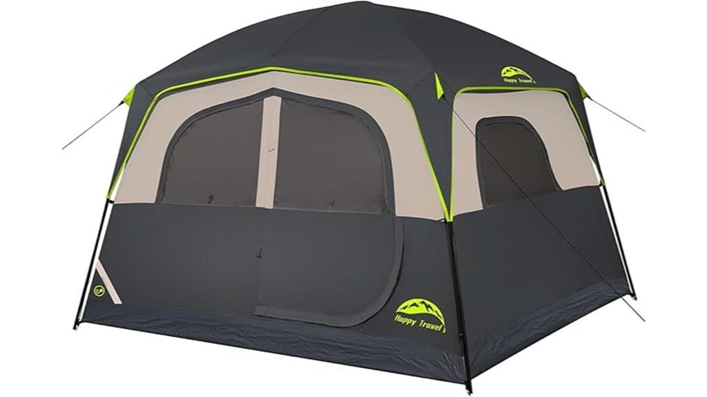 waterproof 6 person camping tent