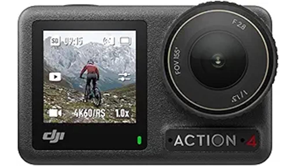waterproof action camera