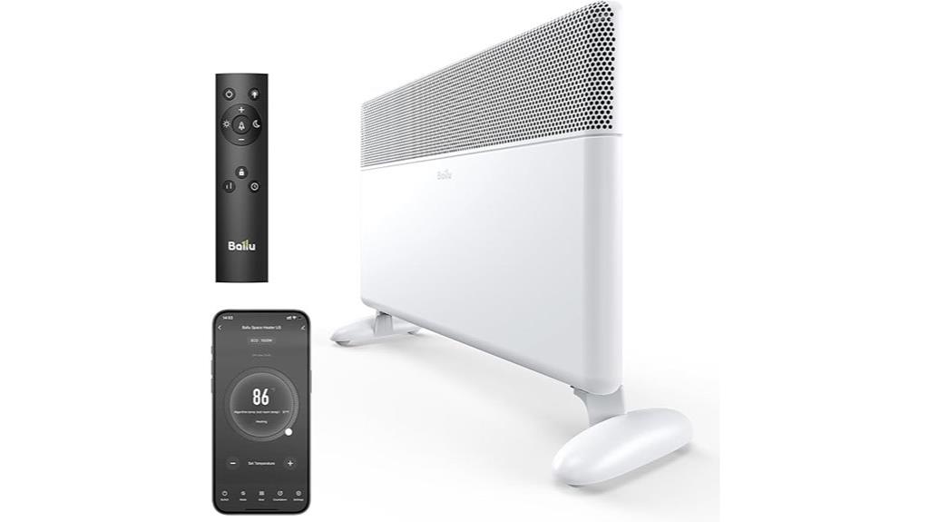 wifi enabled convection heater
