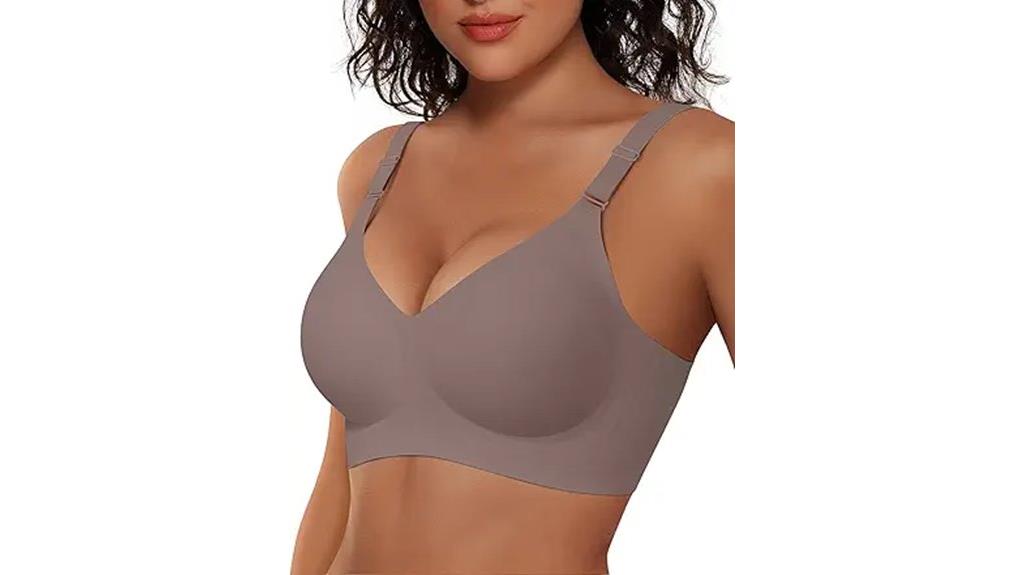 wireless seamless supportive bra