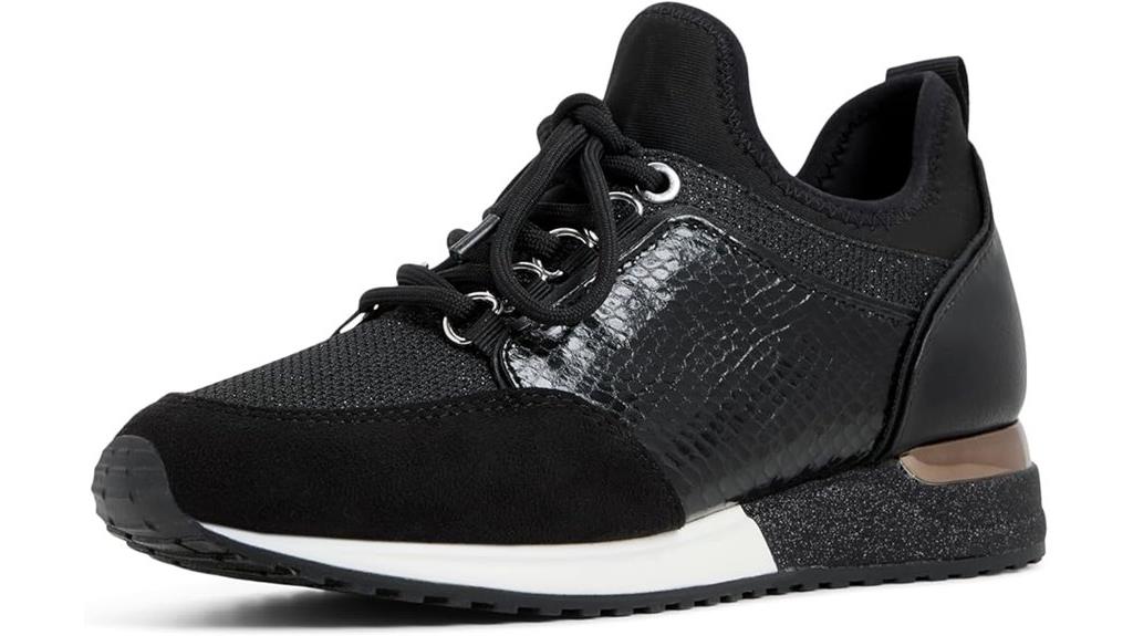 women s casual lace up sneakers