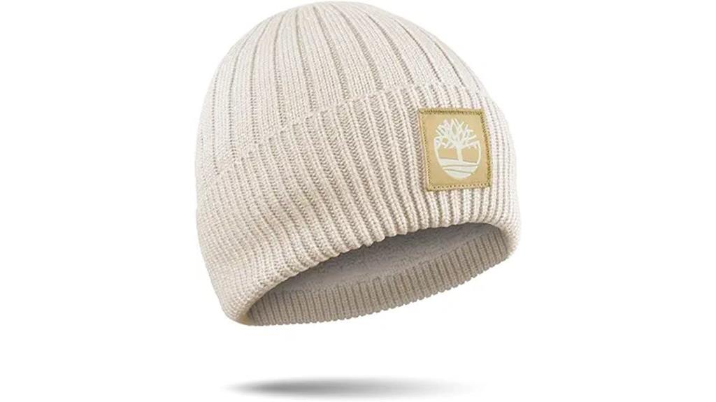 women s ribbed knit beanie