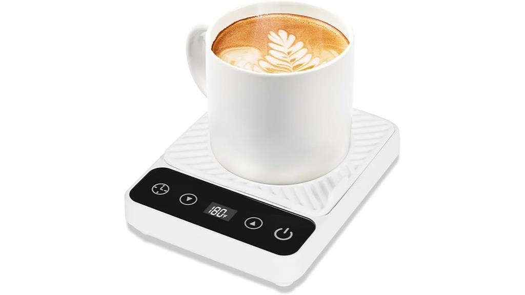 adjustable temperature coffee warmer