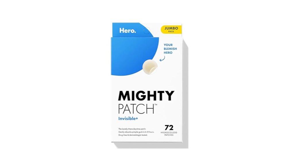 clear invisible acne patches