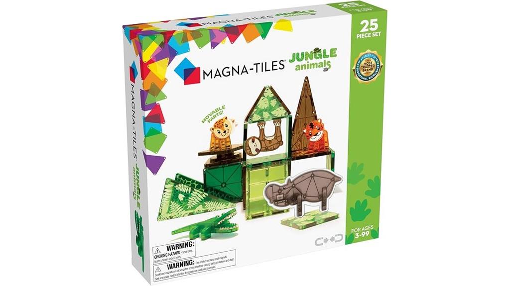 jungle animal magnetic set