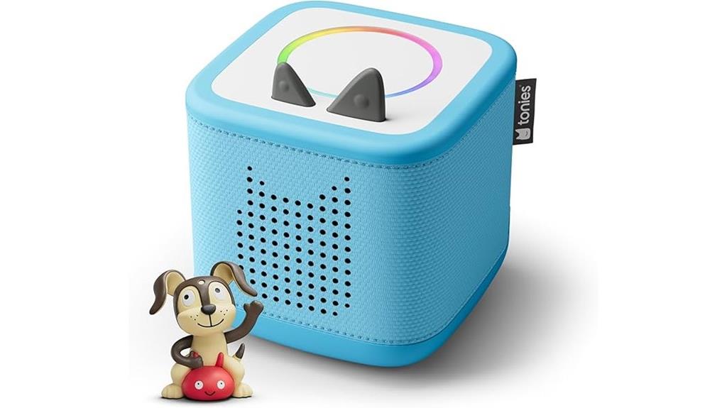 kids sky blue audio player