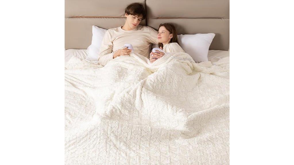 king size dual control blanket