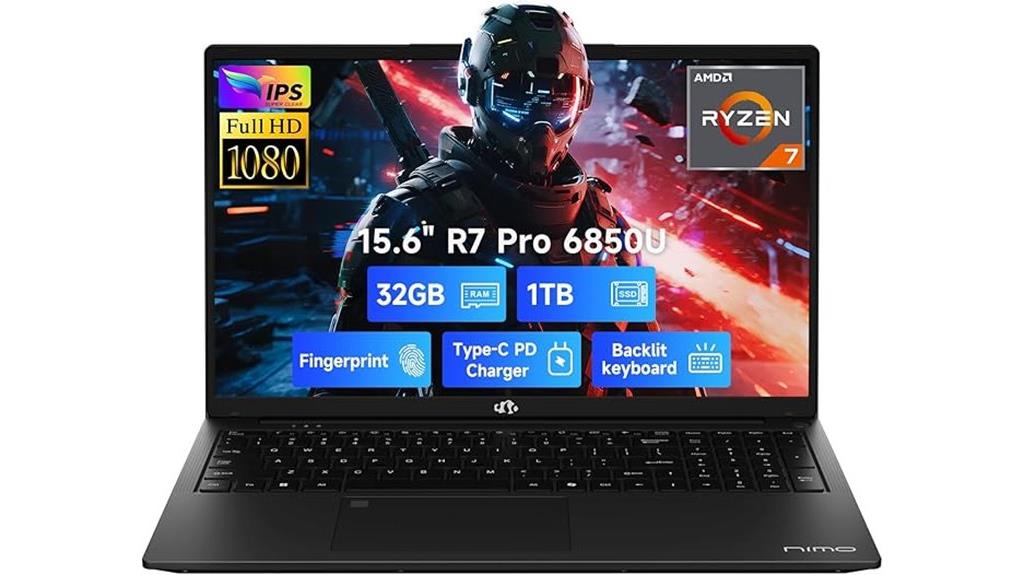 light 15 6 inch gaming laptop