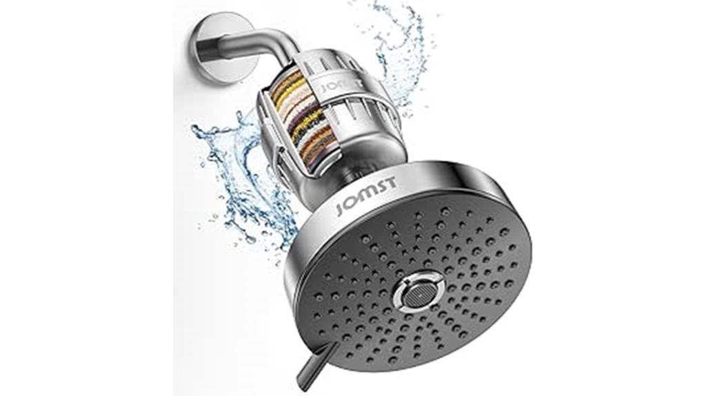 multi gear filtration shower head