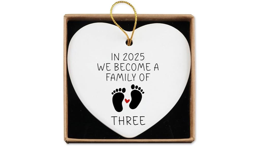 new mom dad keepsake ornament