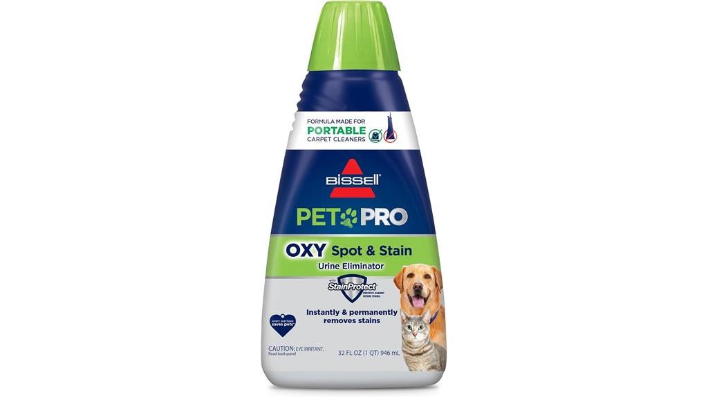 portable pet stain remover