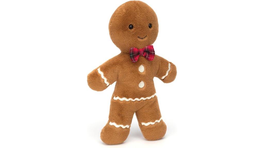 soft gingerbread fred toy