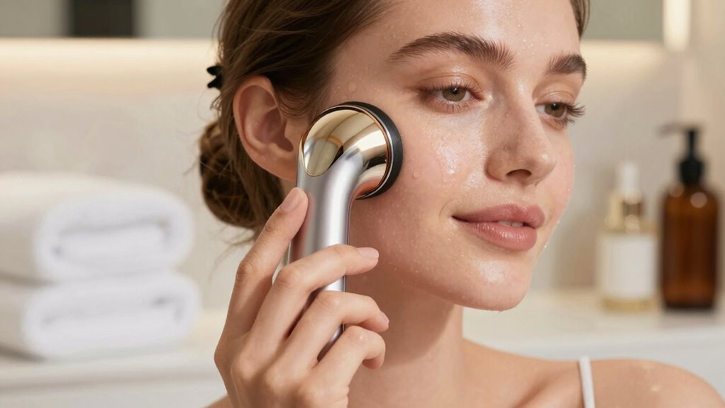 adjust device use based on skin