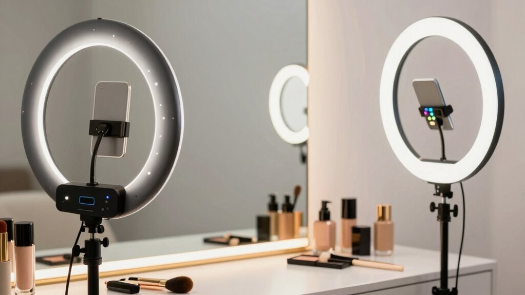 adjustable portable lighting setup