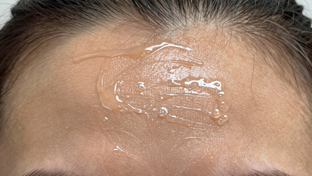 apply gel evenly thoroughly