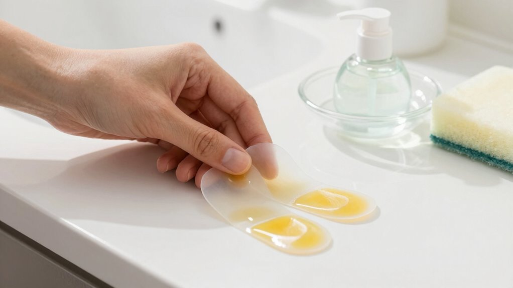 avoid harsh chemical cleaners