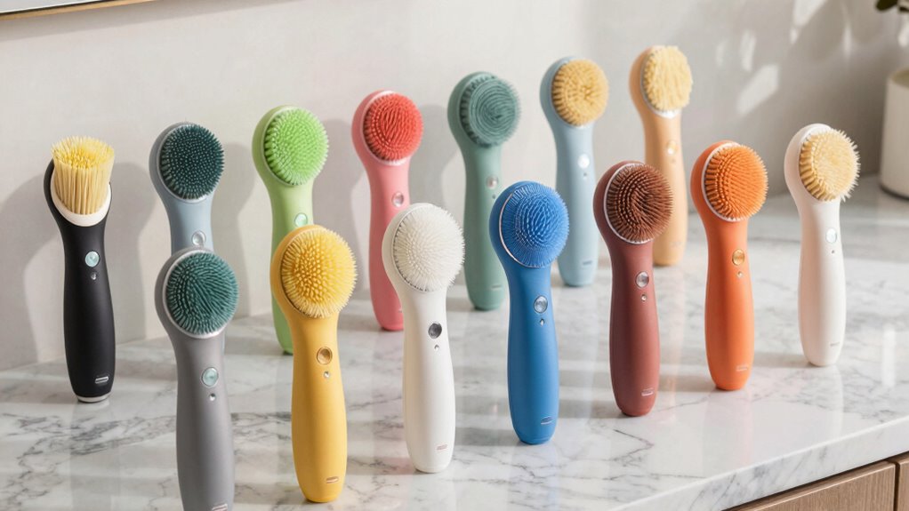 choosing suitable exfoliating brush