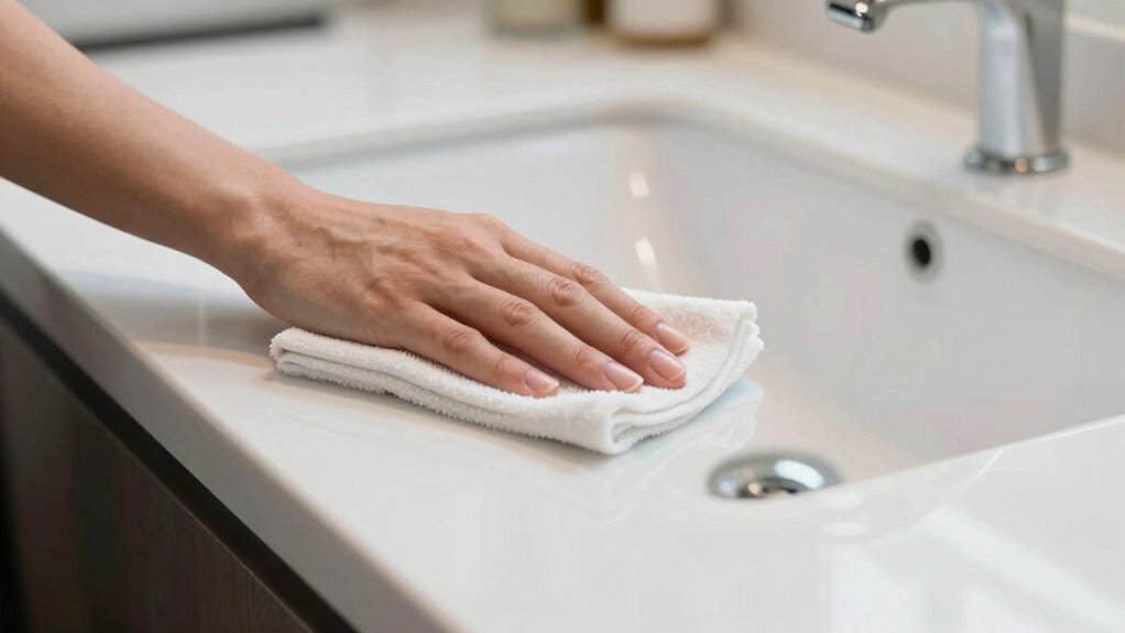 clean dry exfoliate skin