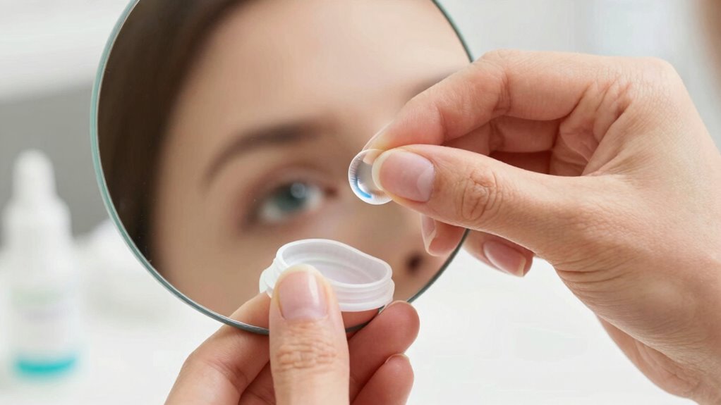 consistent contact lens hygiene