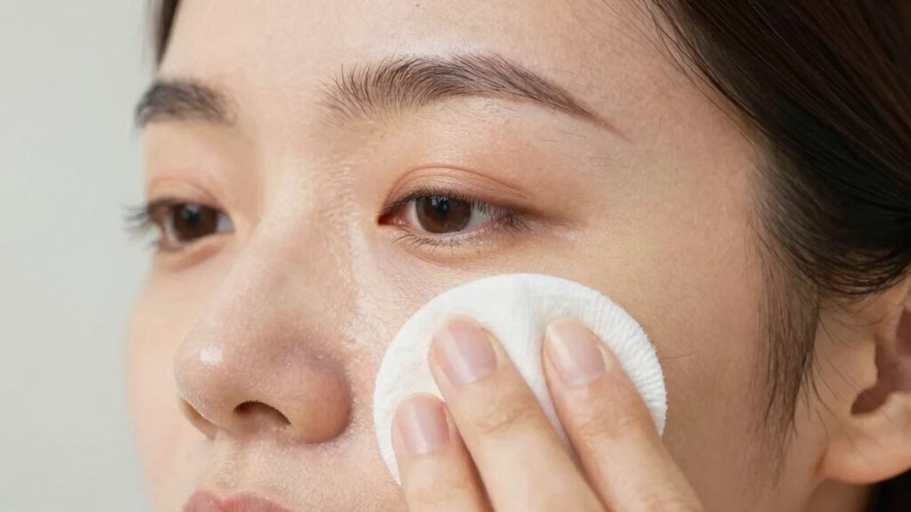 consistent gentle skincare practices
