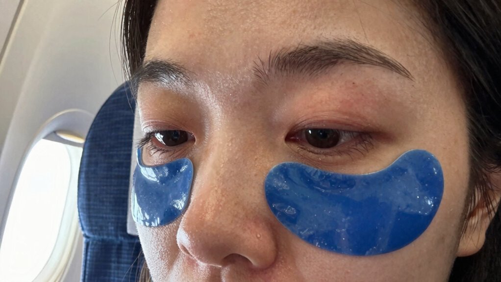 dehydration worsens under eye puffiness