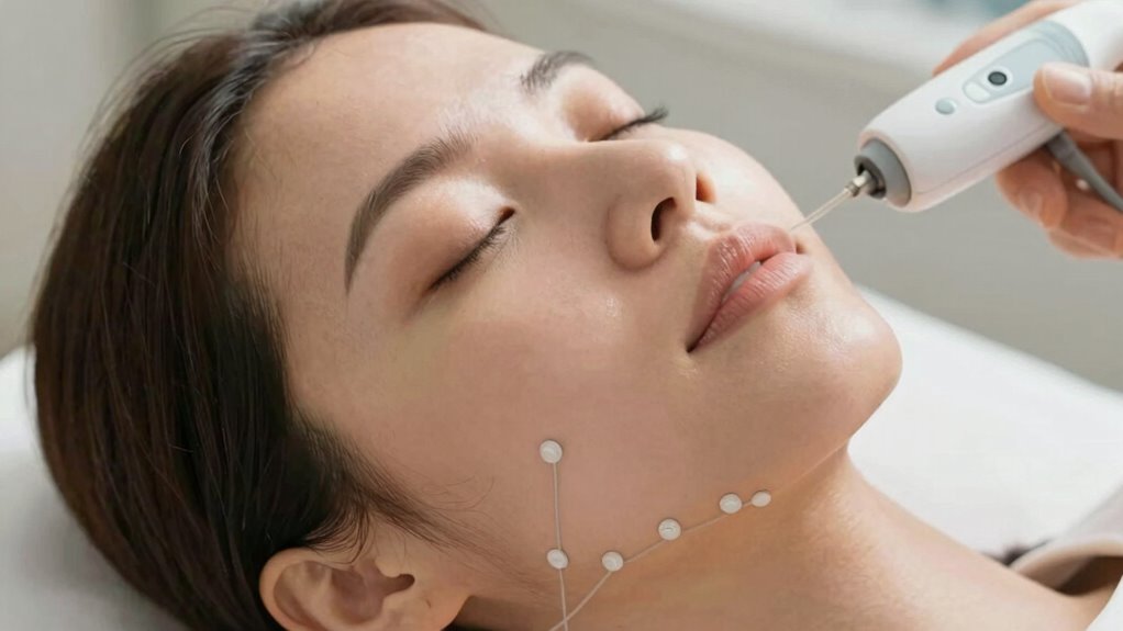 electrical stimulation for facial rejuvenation