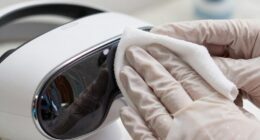 eye device cleaning oversight