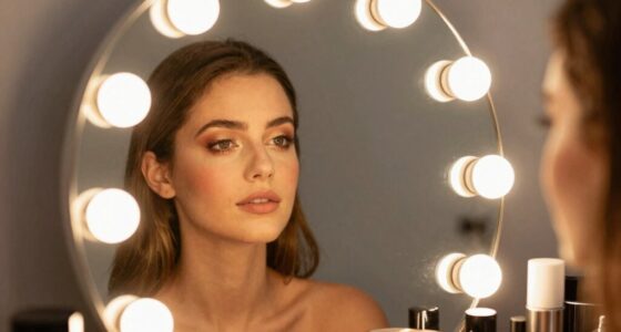 flattering lighting for makeup