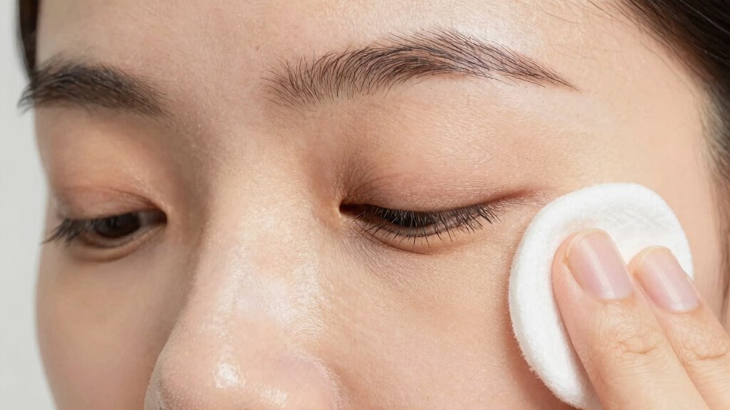 gentle eye skin care