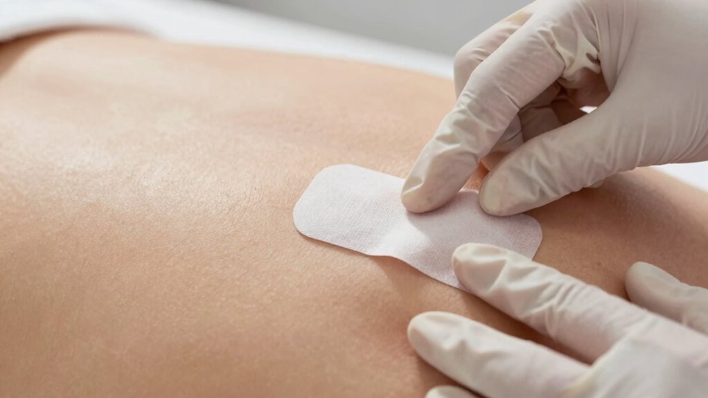 gentle prepared patch removal