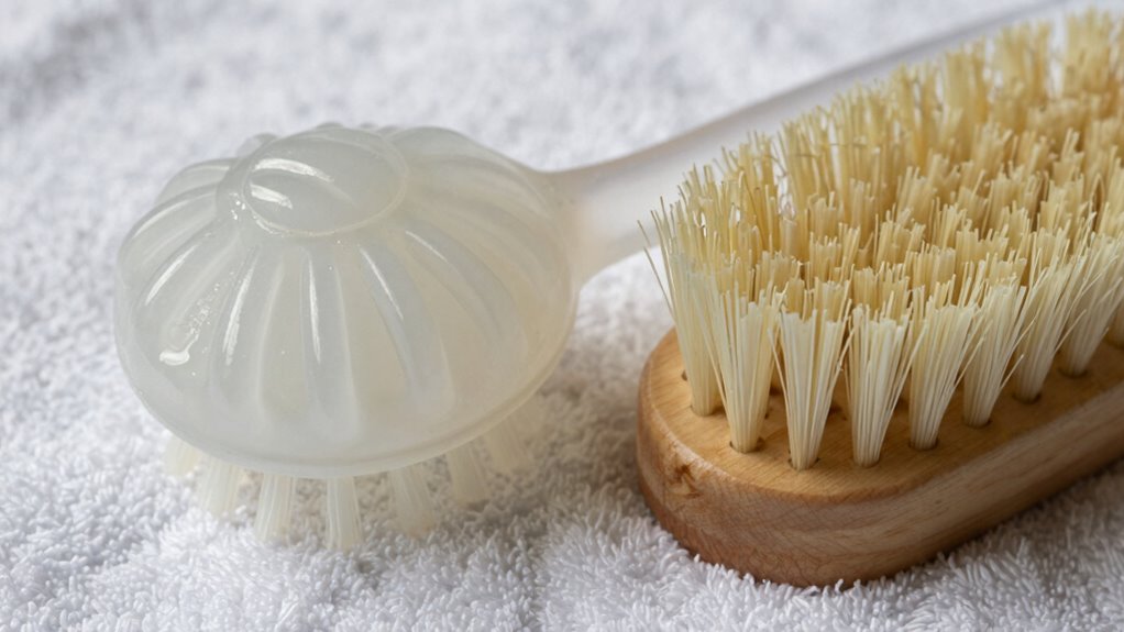 gentle silicone cleansing brush