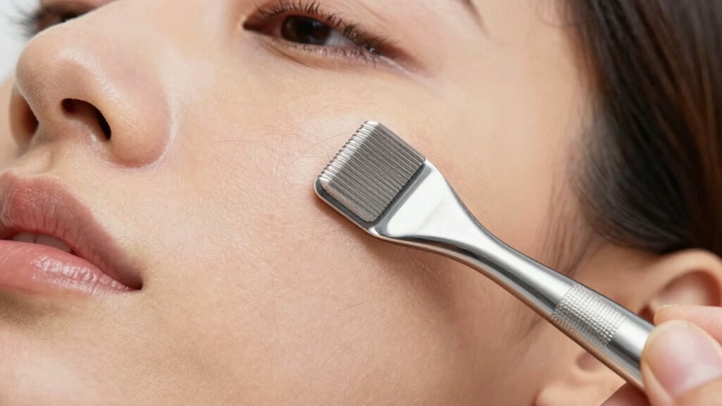 gentle skin exfoliation technique